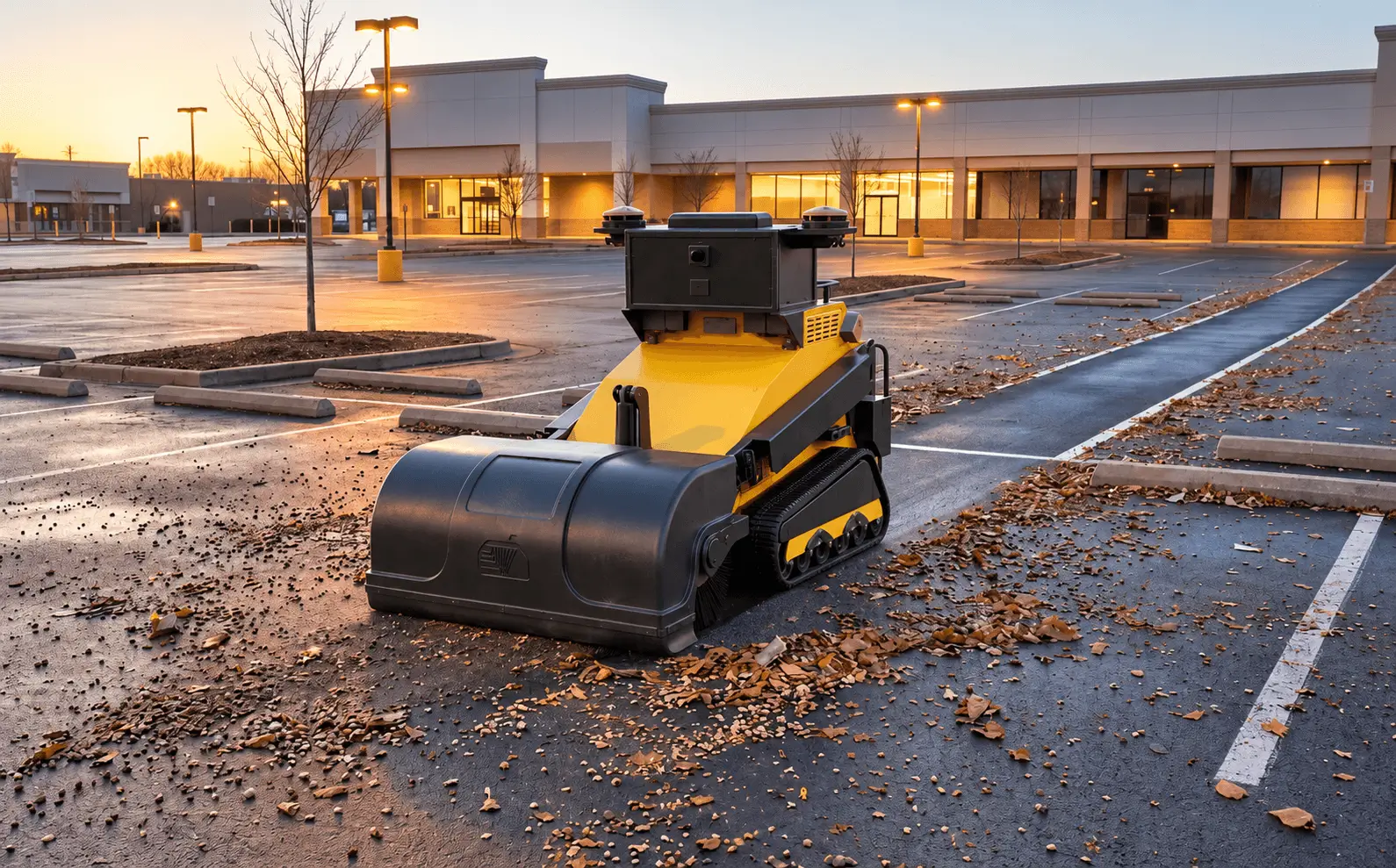 Snowbotix SMUR X1 operating in fall