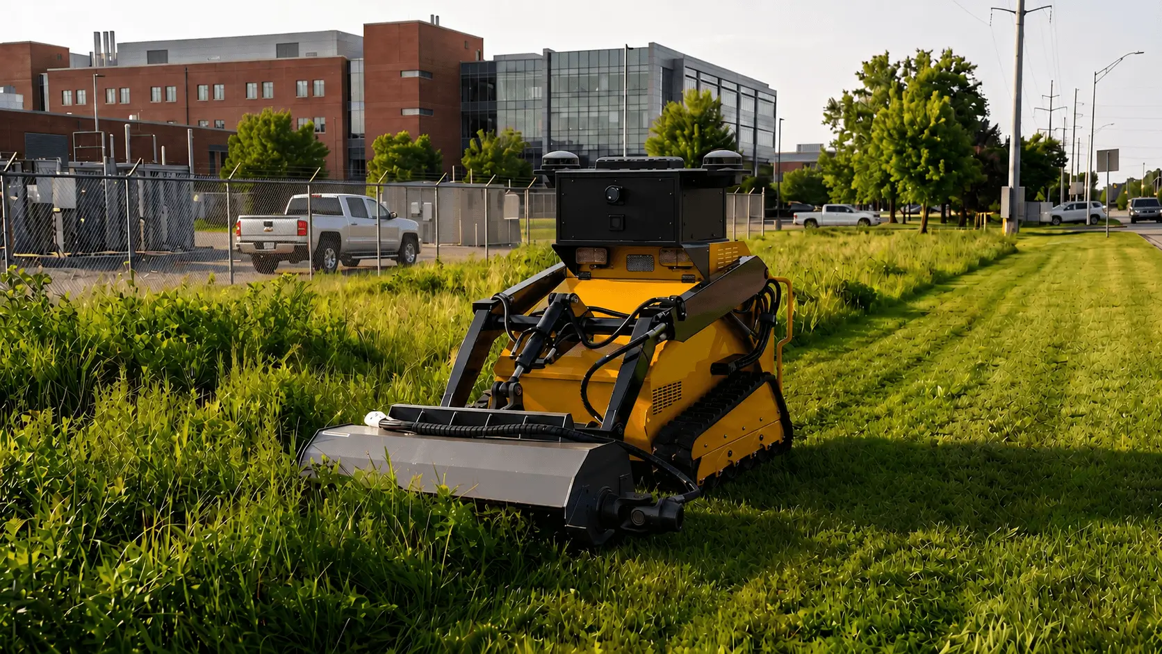 Snowbotix SMUR X1 operating in summer